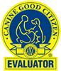 We are Canine Good Citizen Evaluators